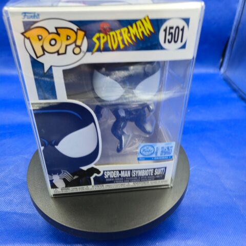 Funko Pop! Spider-Man (Symbiote Suit) #1501 – Marvel Vinyl Bobble-Head Figure for sale at Nostalgik Vibes