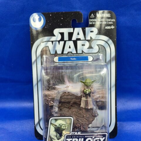 Star Wars Original Trilogy Collection Yoda Figure w/ Base MOC for sale at Nostalgik Vibes