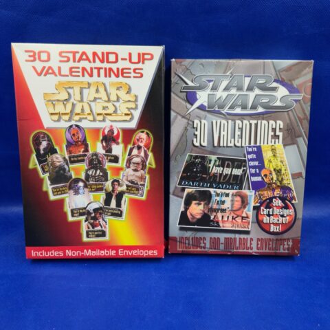 Star Wars Valentine’s Day Card Lot – 2 Sealed Boxes (60 Total Cards) for sale at Nostalgik Vibes