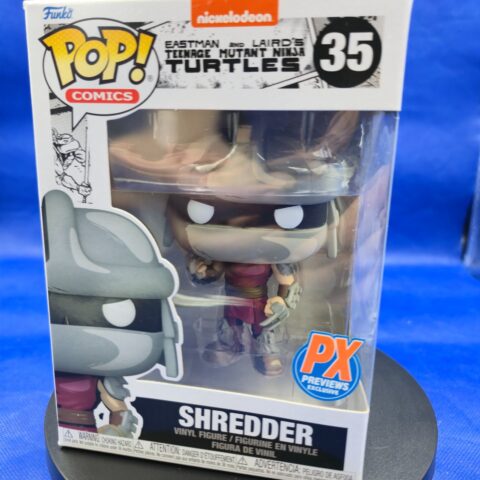 Funko Pop! Animation: Teenage Mutant Ninja Turtles – Shredder (PX Previews) #35 for sale at Nostalgik Vibes