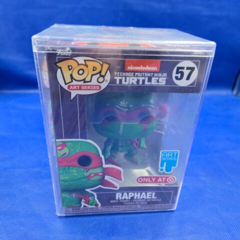 Funko POP Art Series Raphael TMNT #57 Target Exclusive w/ Hard Stack for sale at Nostalgik Vibes