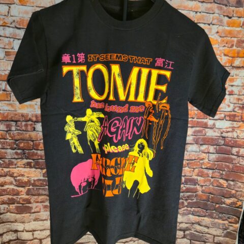 Junji Ito Anime T Shirt Small Black Crunchyroll Horror Manga Graphic Tee for sale at Nostalgik Vibes