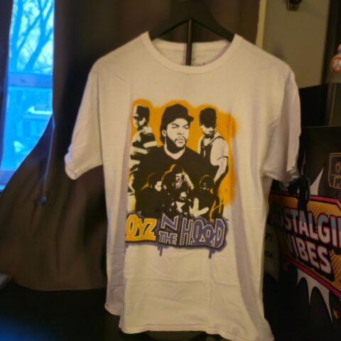 Boyz N The Hood T-Shirt Medium White Graphic Tee Ice Cube Movie Streetwear M for sale at Nostalgik Vibes