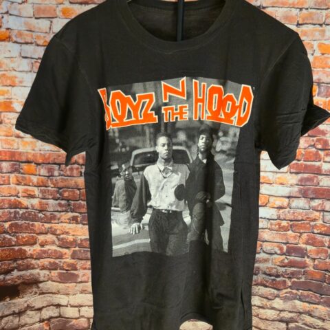 Boyz N The Hood Movie Graphic T Shirt Black Mens Large Ice Cube Rap Tee for sale at Nostalgik Vibes