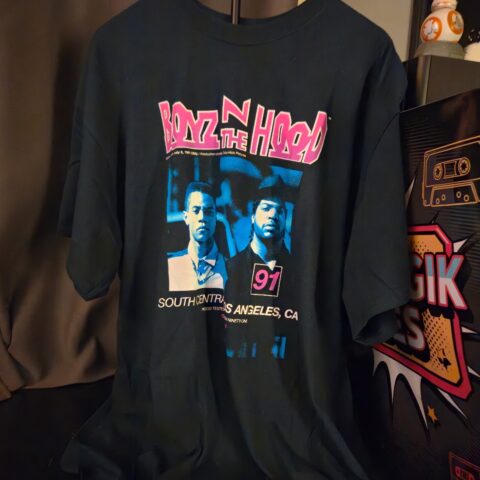 Boyz N The Hood T-Shirt Men’s 2XL Black Movie Graphic Tee South Central LA 1991 for sale at Nostalgik Vibes