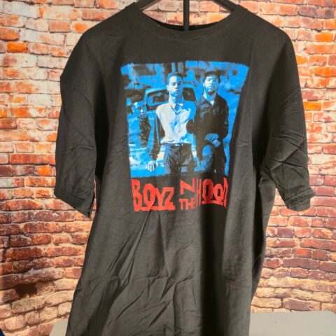 Boyz N The Hood Movie Graphic T Shirt Black Ripple Junction Mens 2XL Film Tee for sale at Nostalgik Vibes