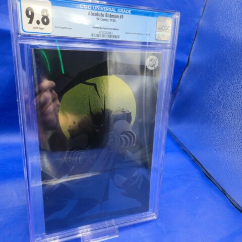 Absolute Batman #1 CGC 9.8 Batman Day Foil Dragotta Variant DC Comic 2025 for sale at Nostalgik Vibes