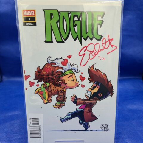Rogue #1 - Skottie Young Variant DF - Signed/Numbered Erica Schultz (Ltd 75) for sale at Nostalgik Vibes