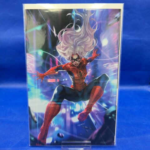 Black Cat #1 Derrick Chew RI Virgin Variant Cover (Marvel Comics October 2025) for sale at Nostalgik Vibes