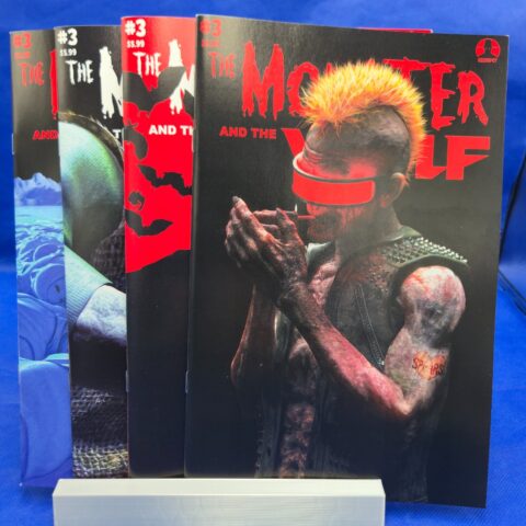 Mark Spears Monsters Monster & Wolf #3 Punk Variant 4 Covers A B C D NM Comics for sale at Nostalgik Vibes