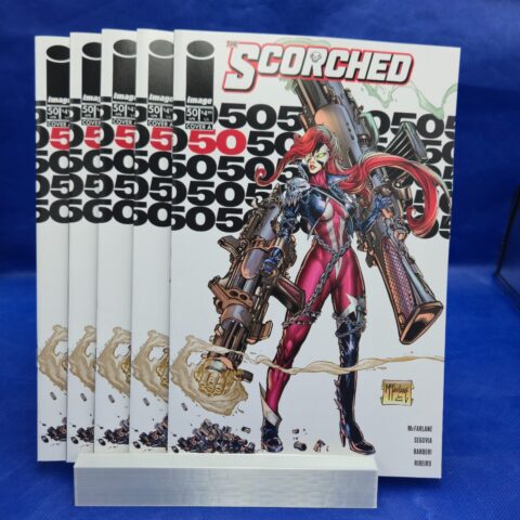 LOT OF 5 Spawn Scorched #50 CVR A Todd McFarlane Key Issue NM Image Comics for sale at Nostalgik Vibes