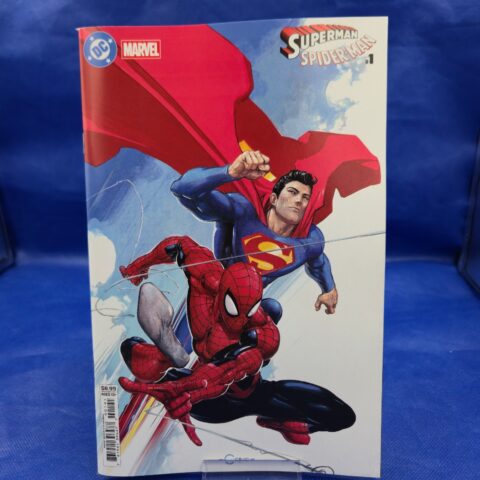 DC / Marvel: Superman / Spider-Man #1 - Cover D - Clayton Crain Variant - NM for sale at Nostalgik Vibes