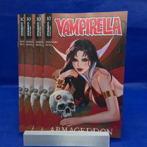 LOT OF 4 Vampirella Armageddon #10 CVR B Leirix Li Variant NM Dynamite Comics for sale at Nostalgik Vibes