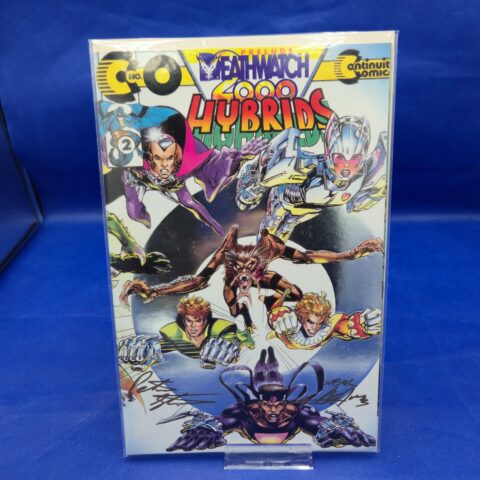 Hybrids Deathwatch #0 - Neal Adams & Peter Stone Signed 1993 Continuity COA for sale at Nostalgik Vibes