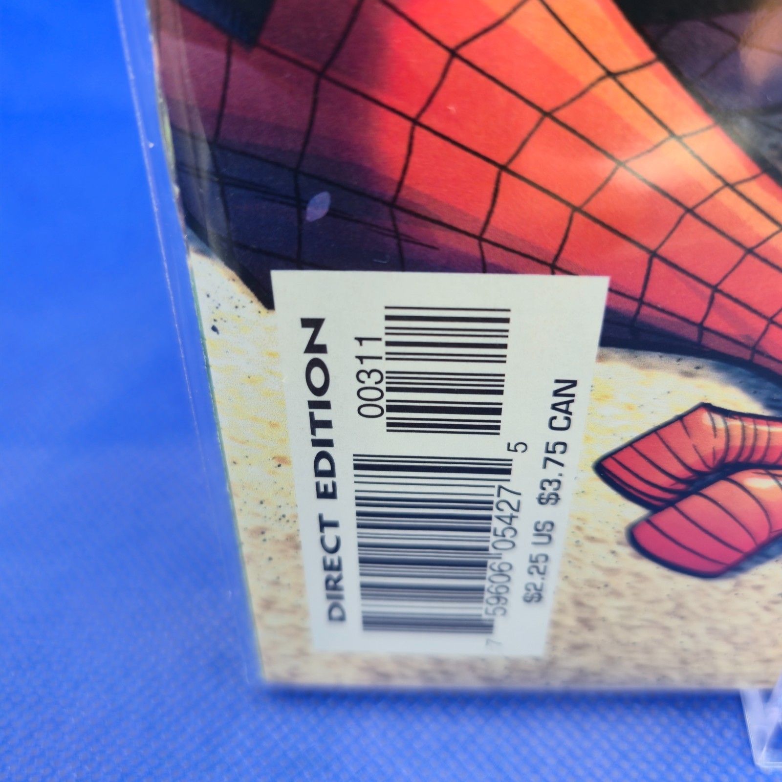 Spectacular Spider-Man #PSR 2 The Hunger Part 3 Signed by Paul Jenkins #14 of 99 - detail view