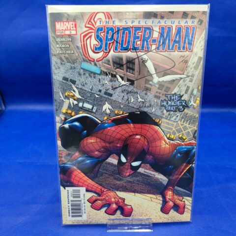Spectacular Spider-Man #PSR 2 The Hunger Part 3 Signed by Paul Jenkins #14 of 99 for sale at Nostalgik Vibes