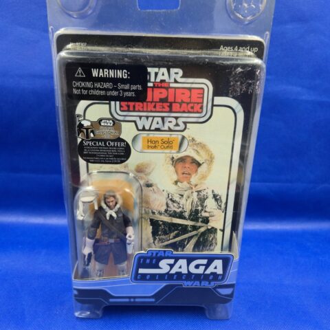 Star Wars Han Solo Hoth Saga Collection 2007 MOC 3.75 Action Figure for sale at Nostalgik Vibes