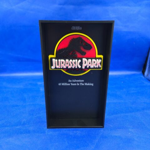 Jurassic Park 3DEEP VHS Shelf Display Bookend CultureFly Collectible Decor for sale at Nostalgik Vibes
