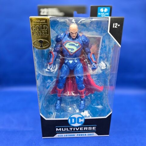 Lex Luthor: Power Suit (Gold Label) - DC Multiverse - McFarlane Toys (Sealed) for sale at Nostalgik Vibes