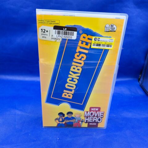 Blockbuster Movie Party Board Game Big Potato Family Trivia VHS 12+ Fun Game for sale at Nostalgik Vibes
