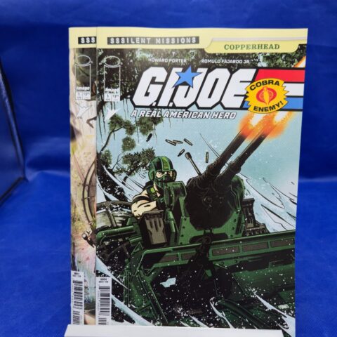 🔥 GI Joe Silent Missions Copperhead #1 CVR A+B 2-Comic Set NM+ Lot