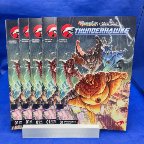 ⚡ Lot of 5 - Thundercats x Silverhawks Thunderhawks #1 CVR D Alessandro Ranaldi