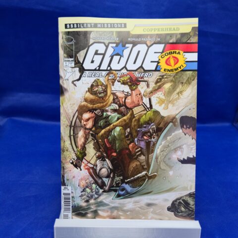 🔥 GI Joe Silent Missions Copperhead #1 CVR A Howard Porter NM+ New
