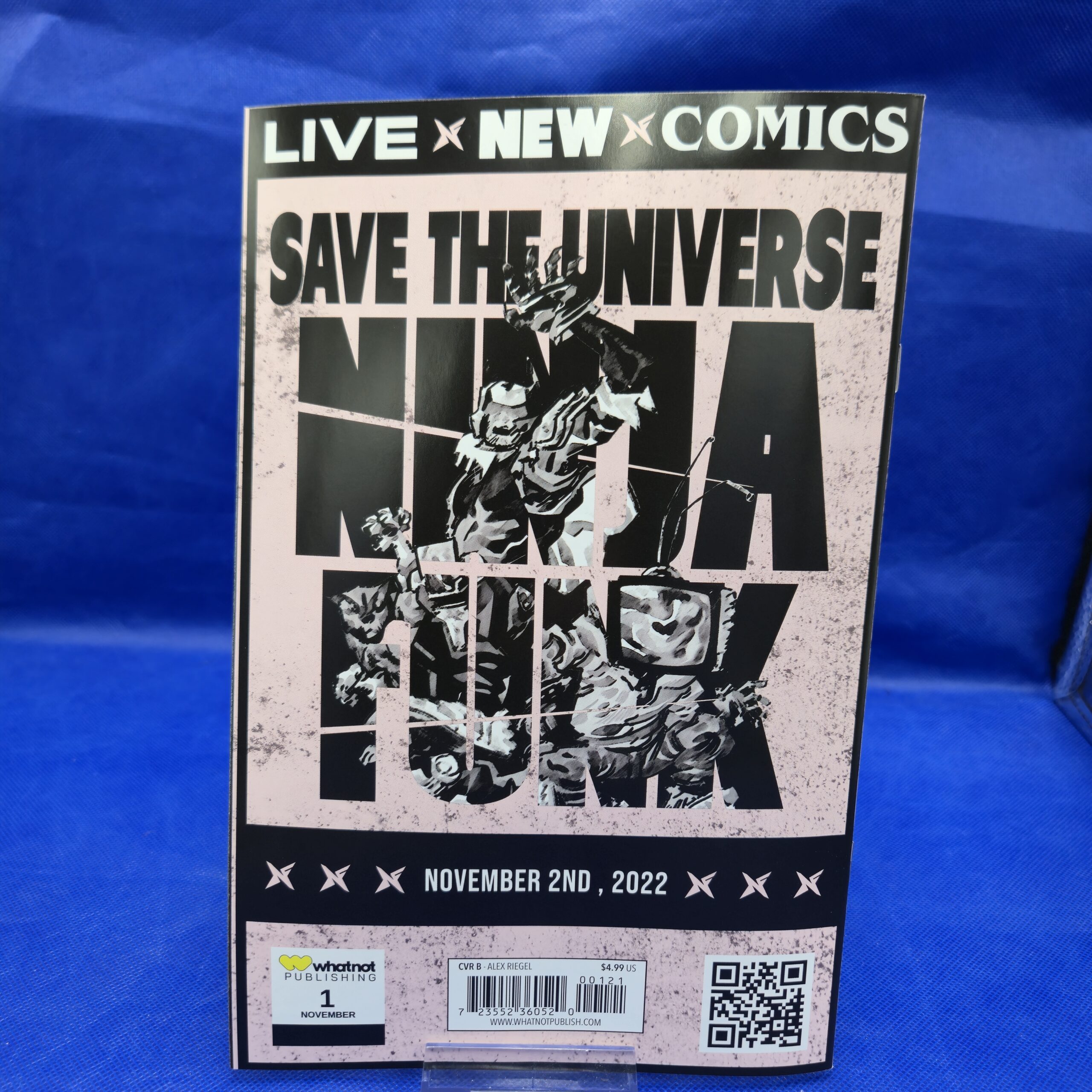 Ninja Funk #1 Signed JPG Jeff Pina Indie Comic NM with COA