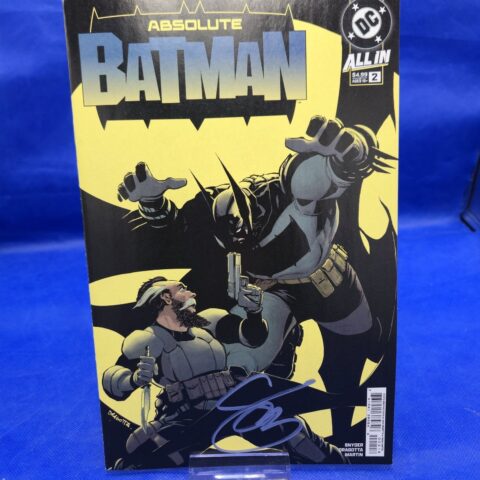 Absolute Batman #2 Key 8th Printing Signed Scott Snyder COA NM+