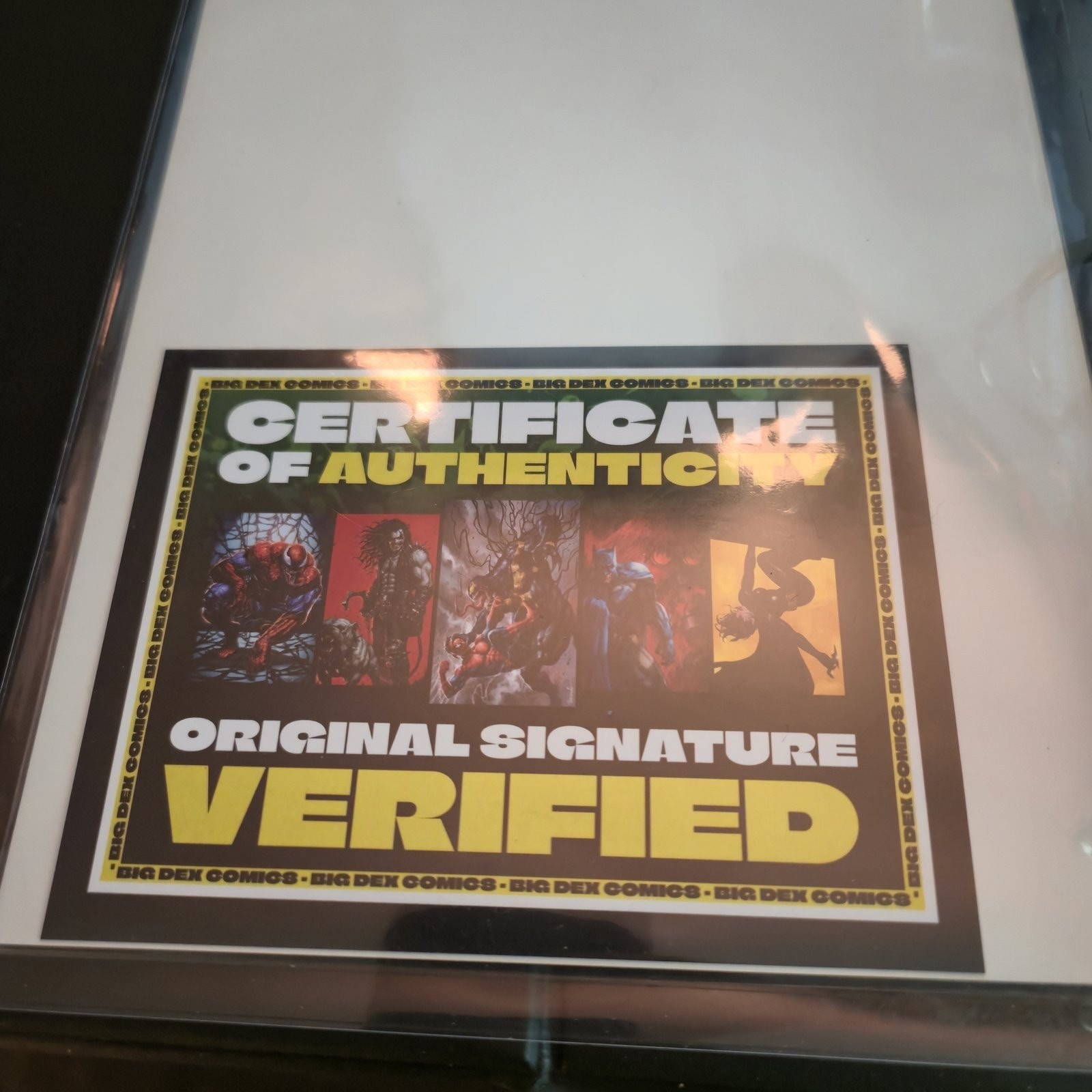 Supergirl #3 Cohen Parrillo Double Foil Virgin Double Signed COA - Image 2
