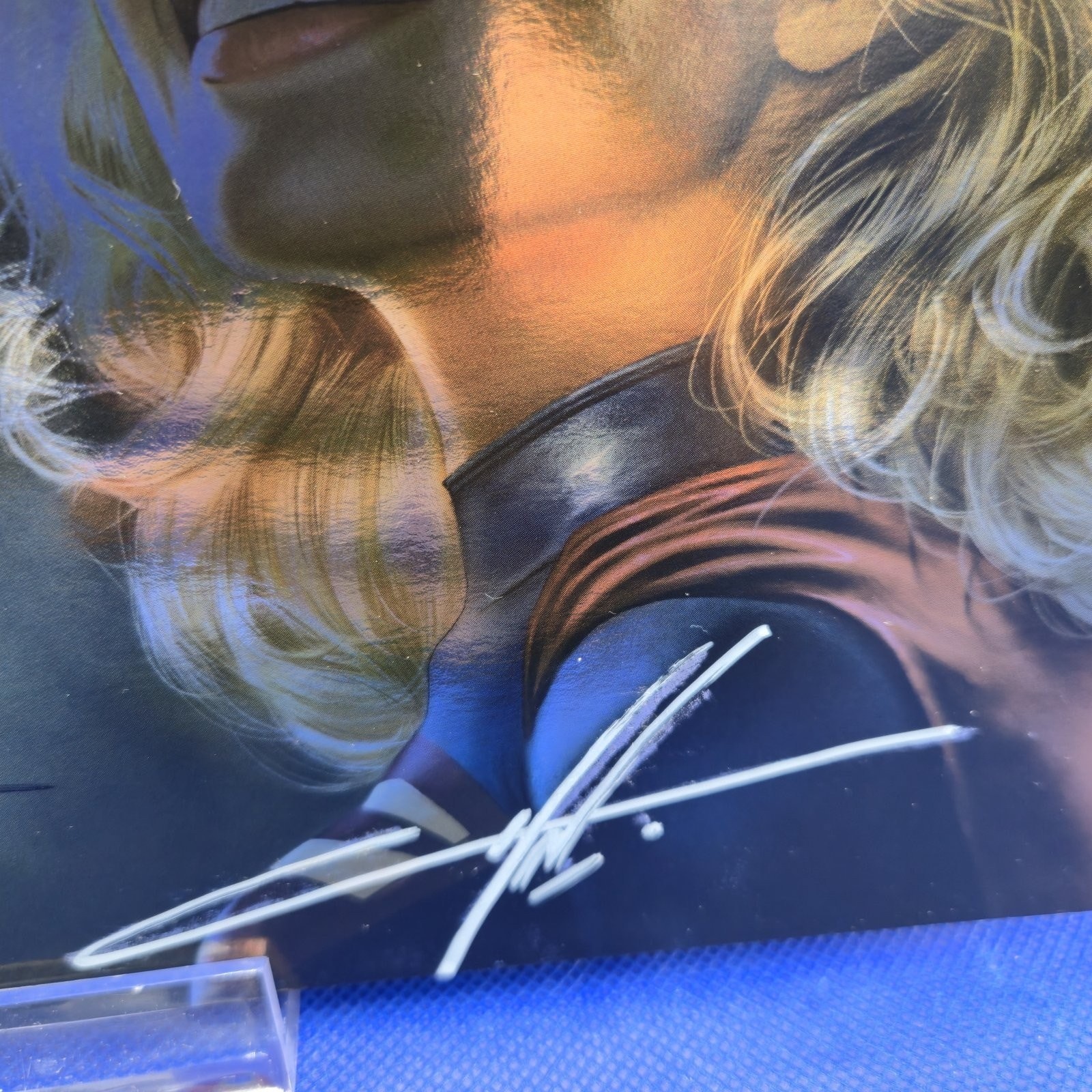 Supergirl #3 Cohen Parrillo Double Foil Virgin Double Signed COA - Image 5