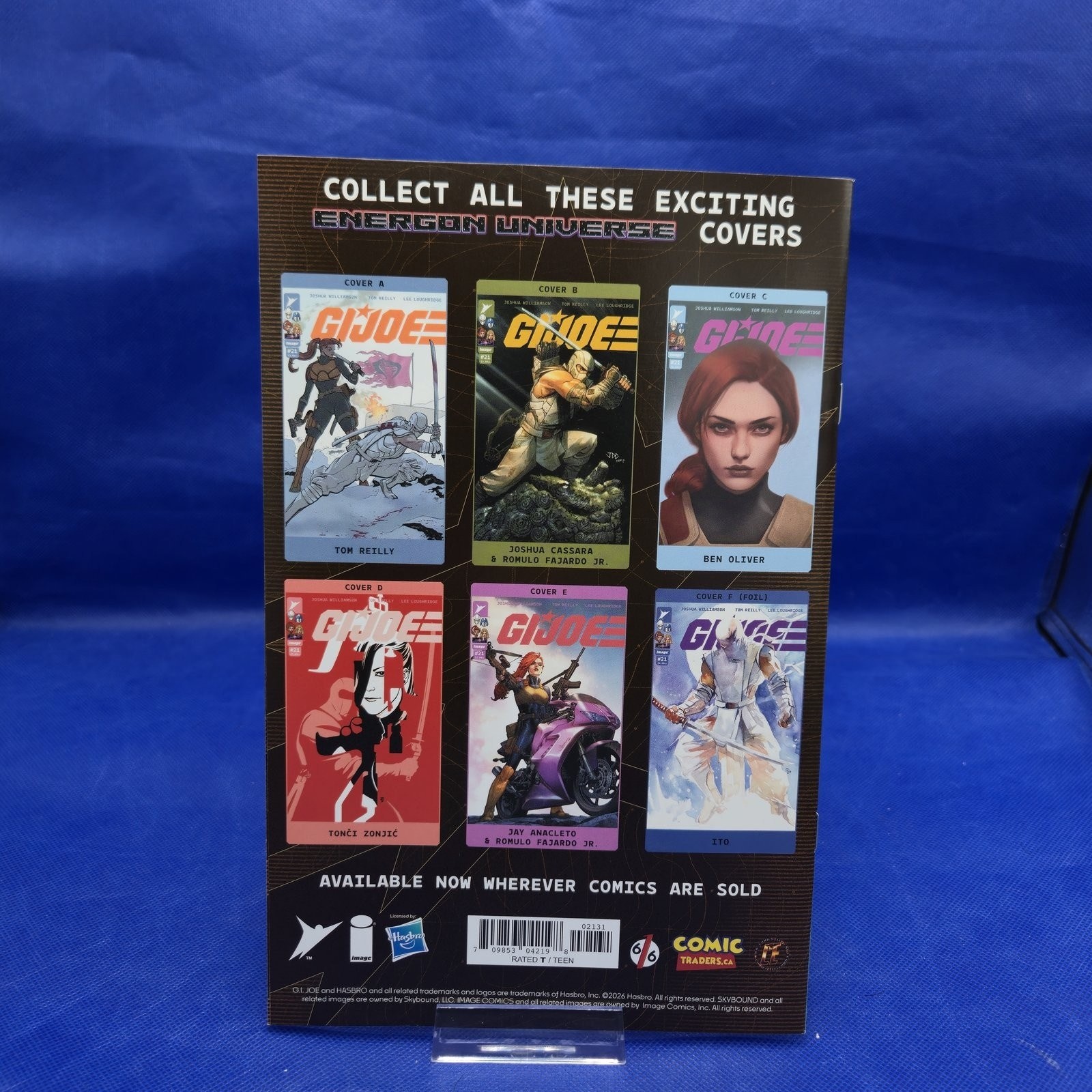 G.I. Joe #21 Mirka Andolfo Virgin Variant LTD 700 Image NM - Image 2