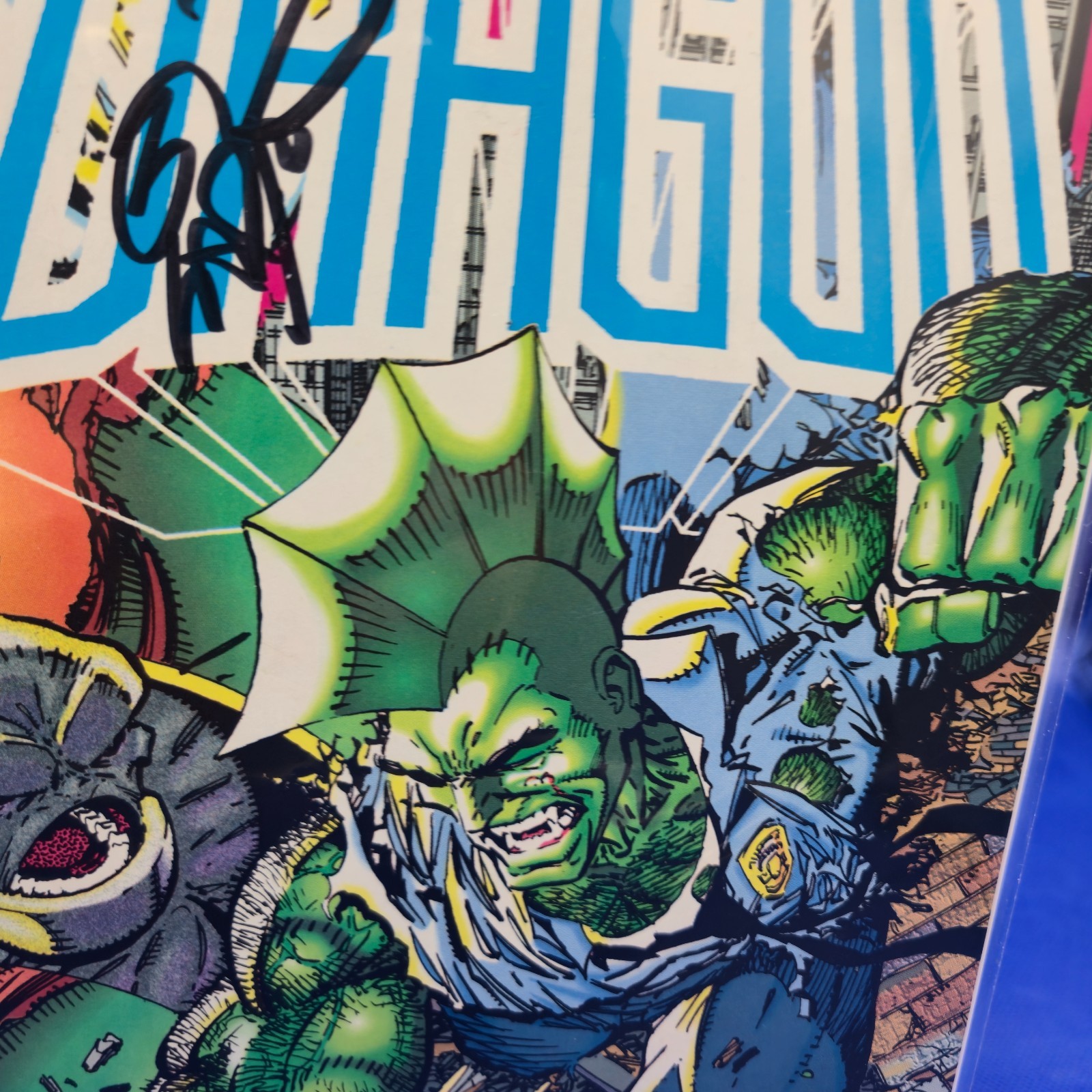 Savage Dragon 3 – 1992 Signed By Erik Larsen NM – Image Comics