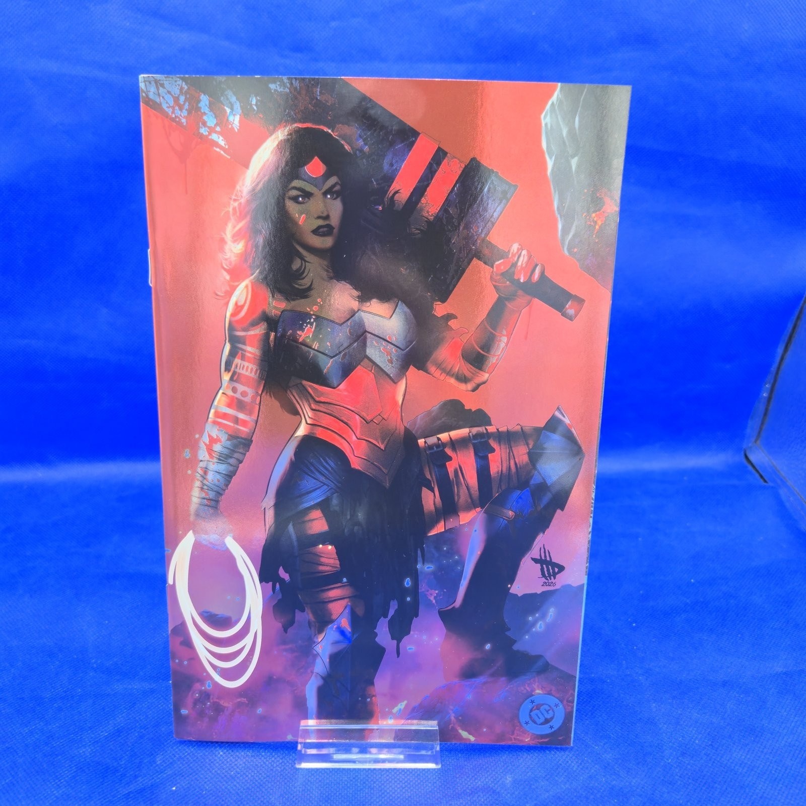 Absolute Wonder Woman #20 Dave Wilkins Foil Virgin Variant DC NM