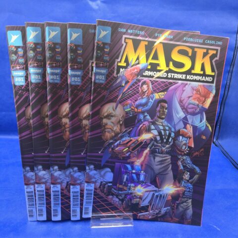 MASK #1 Cover O J Scott Campbell Sabine Rich Foil LOT OF 5 IDW NM