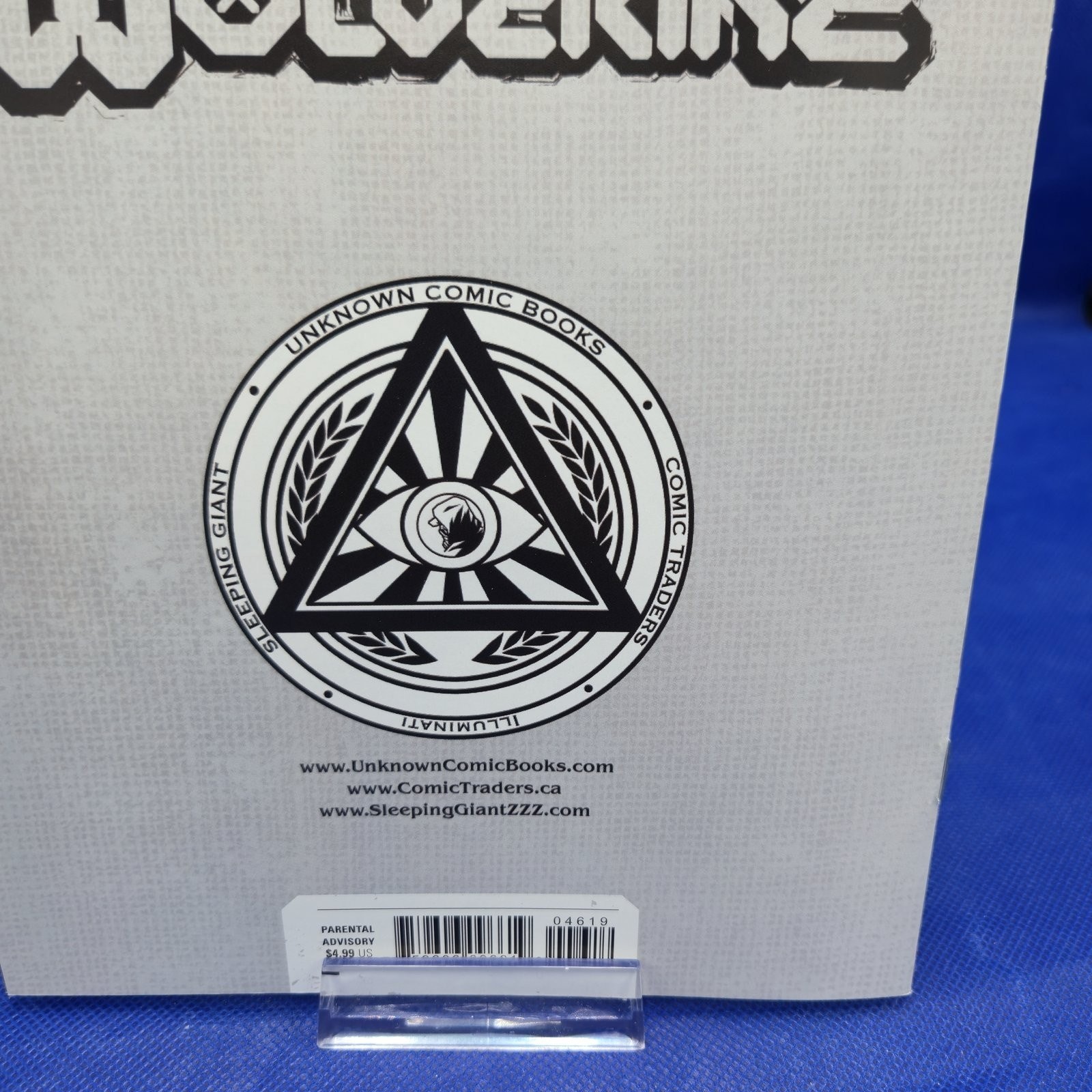 Wolverine #46 Mico Suayan Virgin Variant Signed COA Marvel NM+ - Image 3