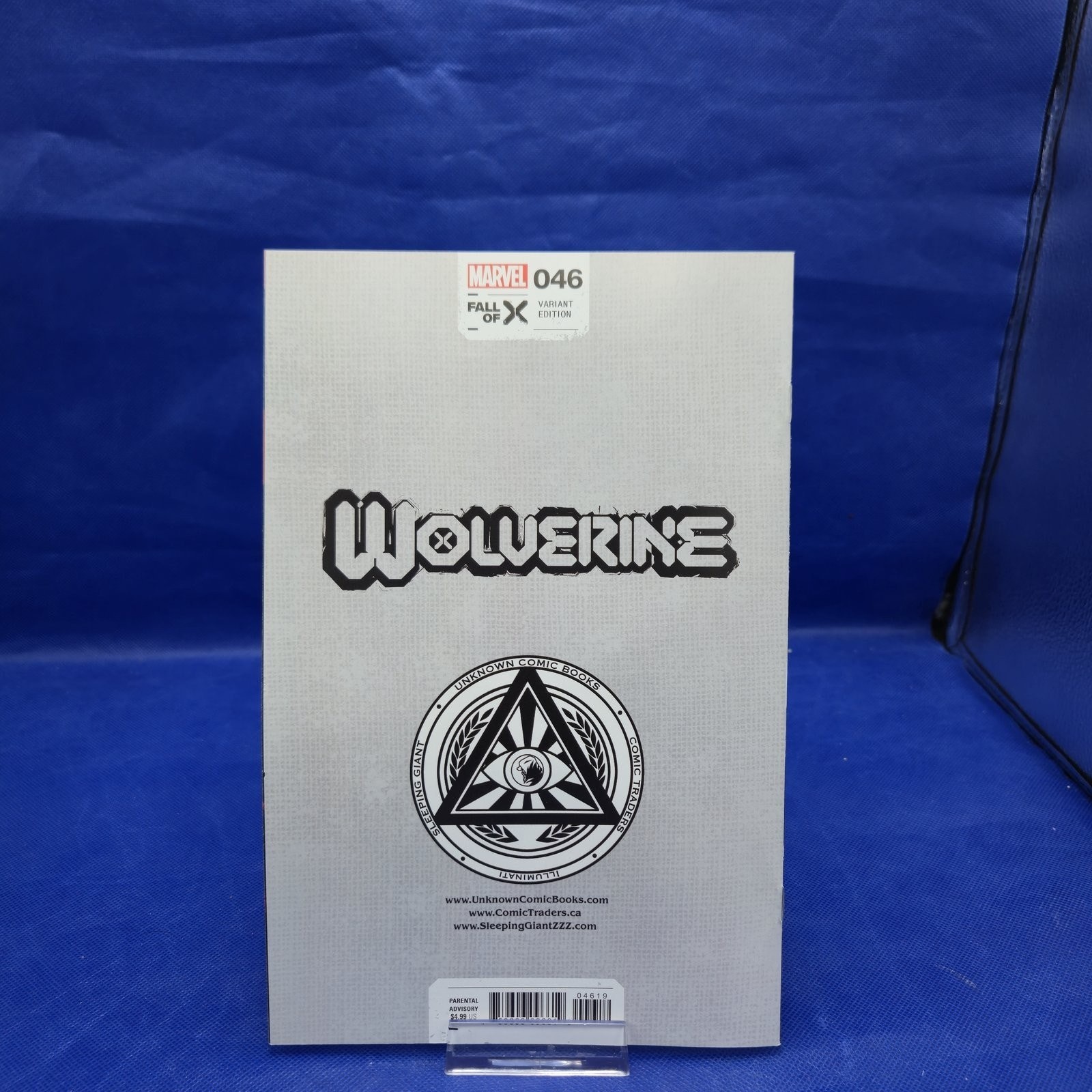 Wolverine #46 Mico Suayan Virgin Variant Signed COA Marvel NM+ - Image 4