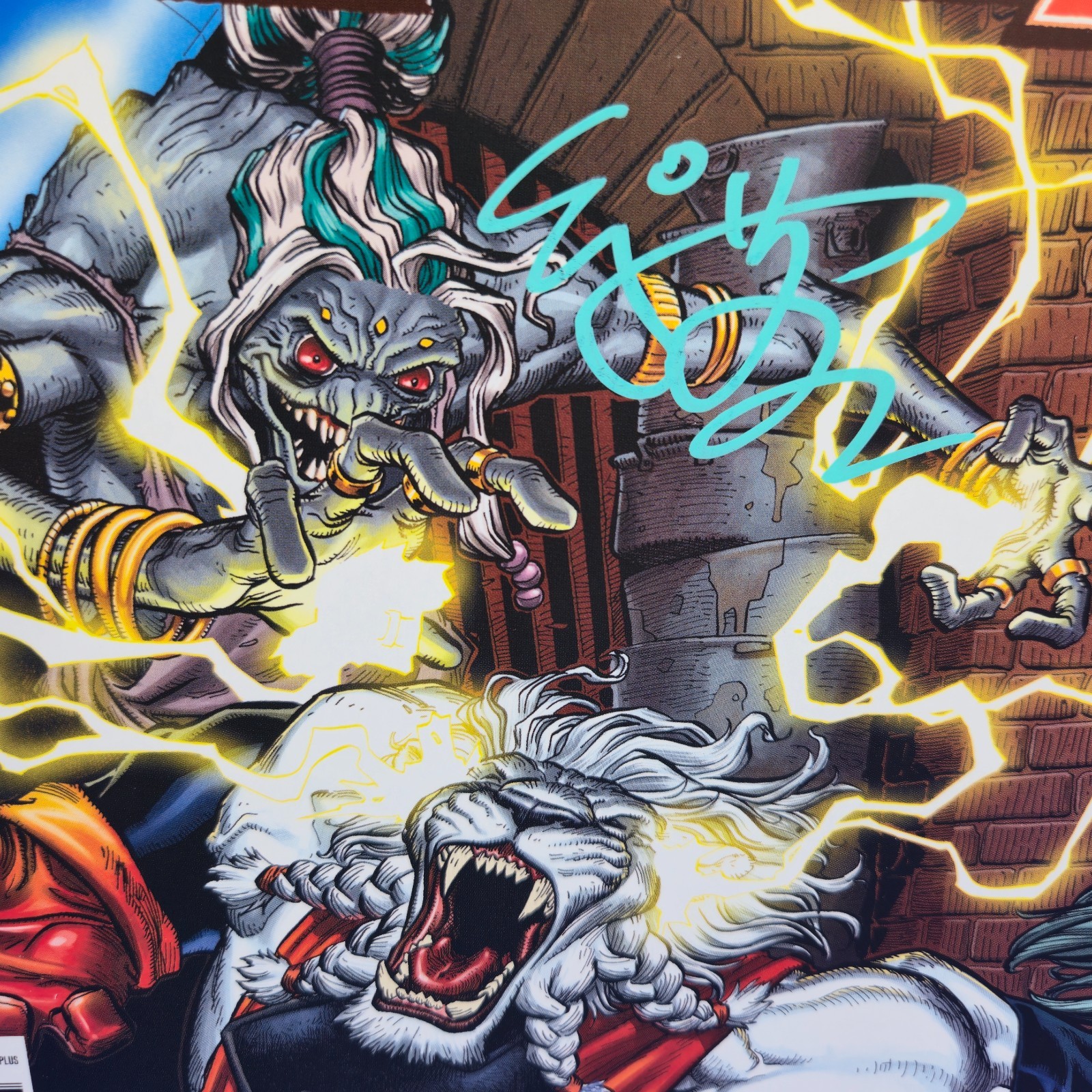 2x Signed BATTLE BEAST #4 1:10 EJ SU & Ryan Ottley Signed W/ COA
