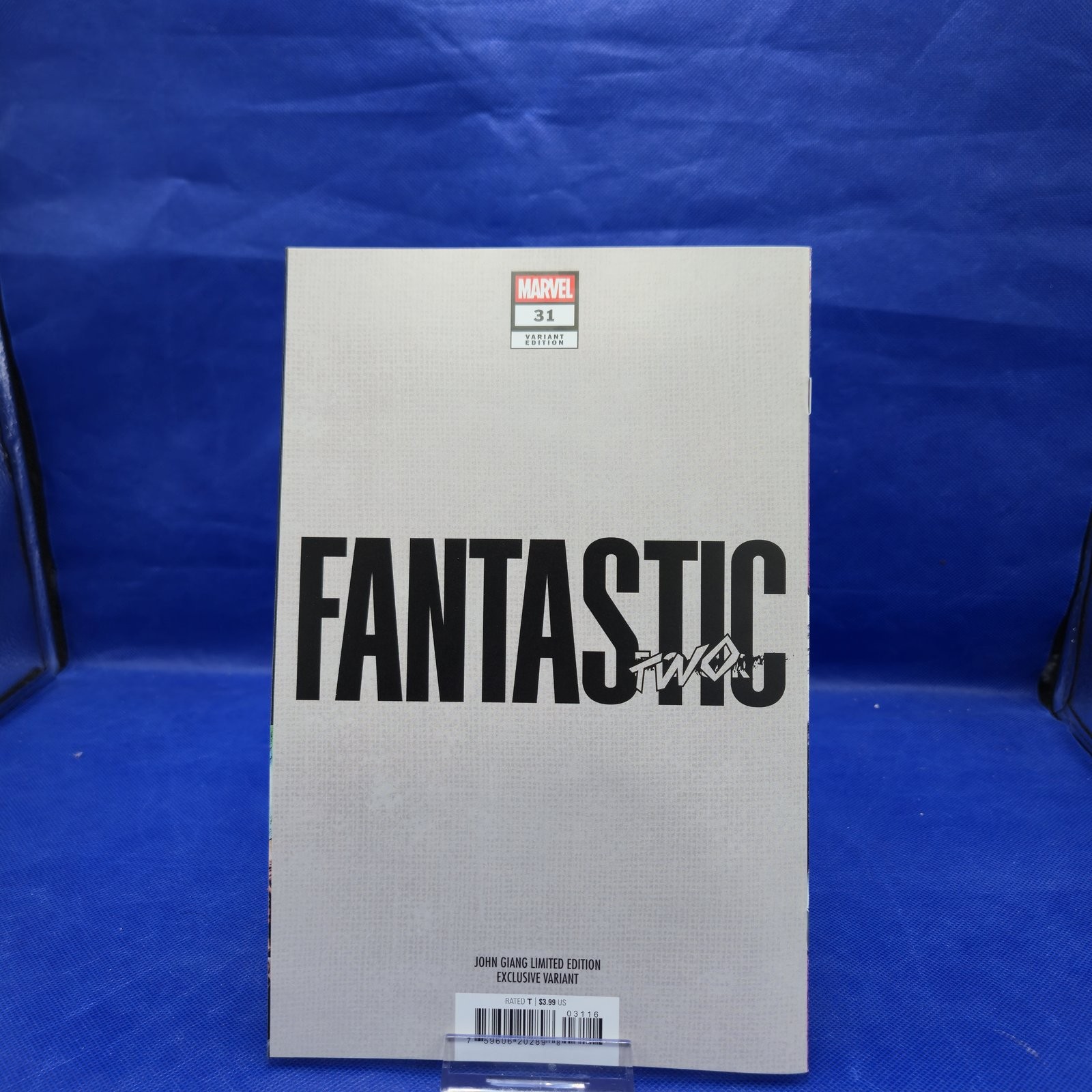 Fantastic Four #31 Trade Dress Signed John Giang COA Marvel NM+ - Image 3