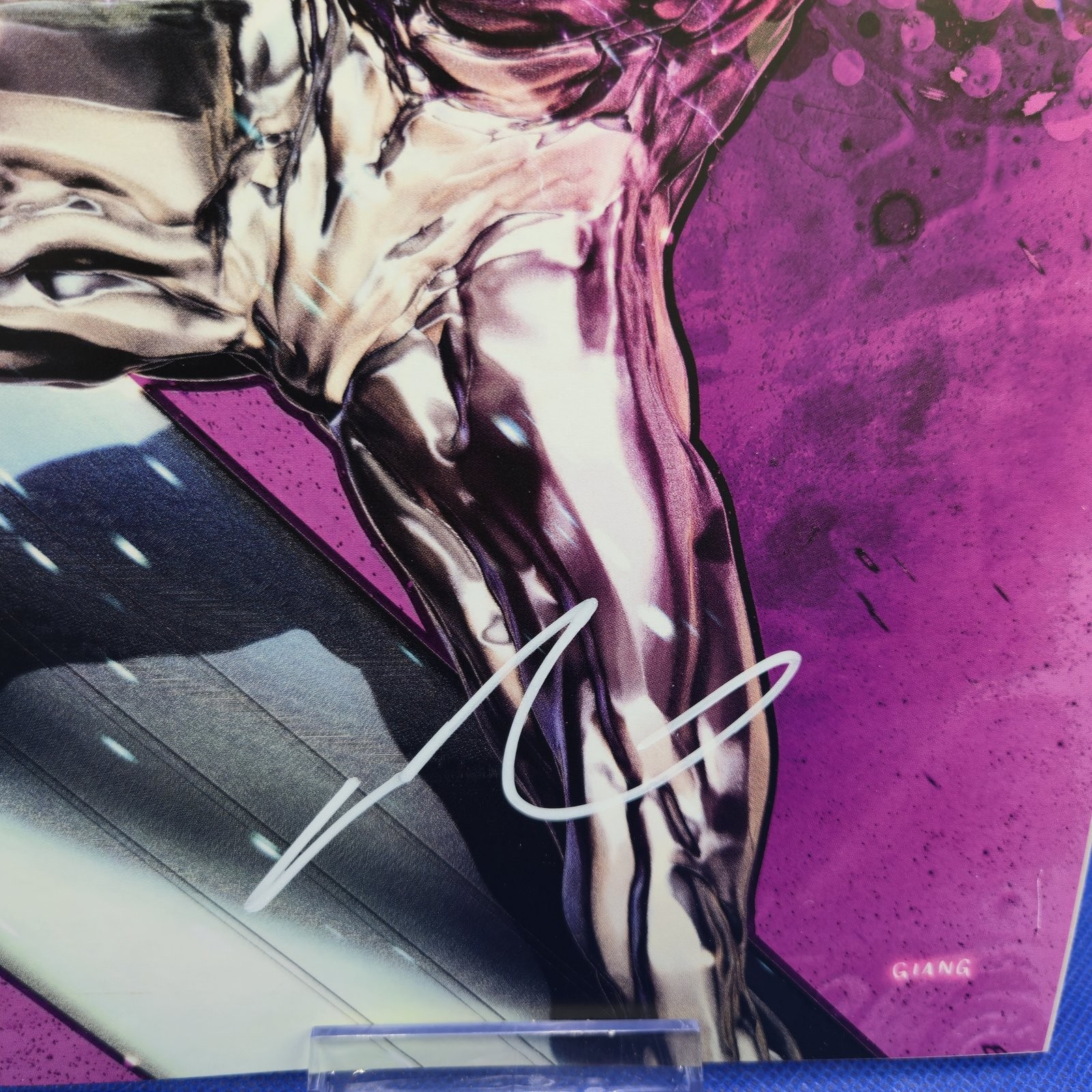 Fantastic Four #31 Trade Dress Signed John Giang COA Marvel NM+ - Image 8