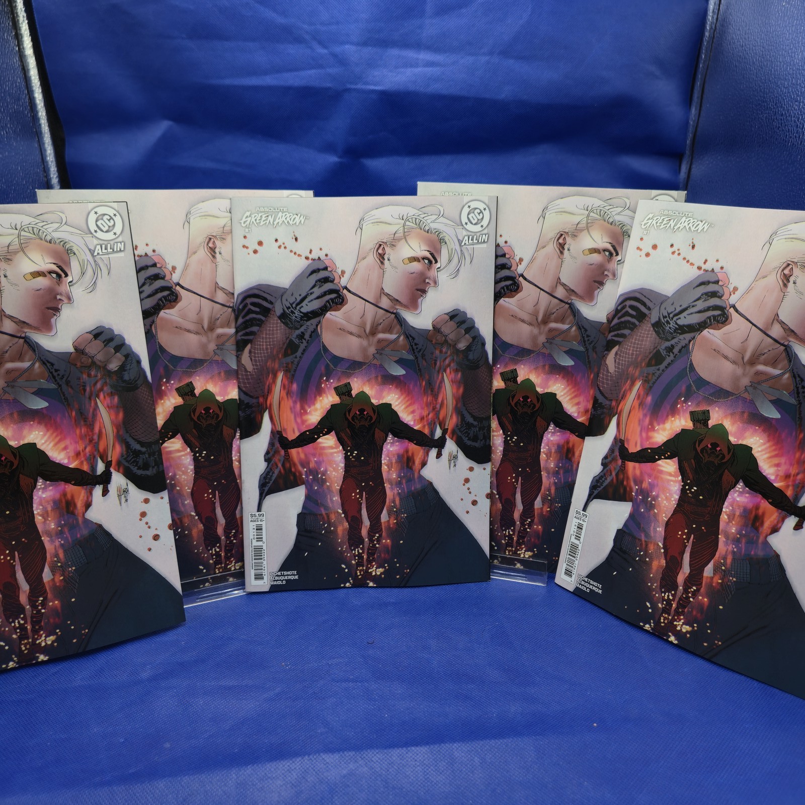 Absolute Green Arrow #1 Cover C LOT OF 5 Manga Style DC All-In