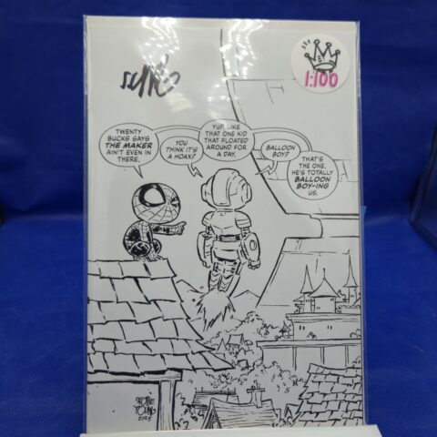 Ultimate Endgame #1 1:100 Skottie Young Sketch Virgin Variant SIGNED w/COA NM