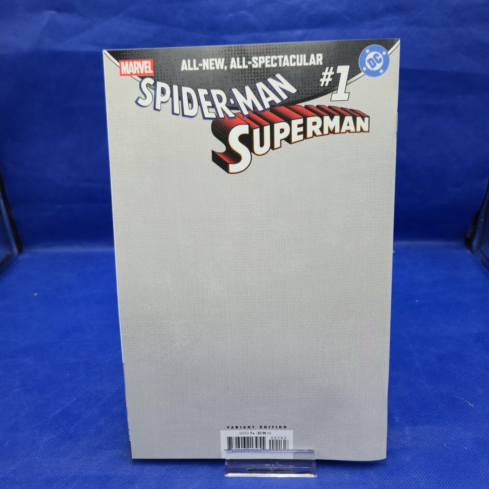 Marvel DC Spider-Man Superman #1 Checchetto Virgin Variant NM - Image 3