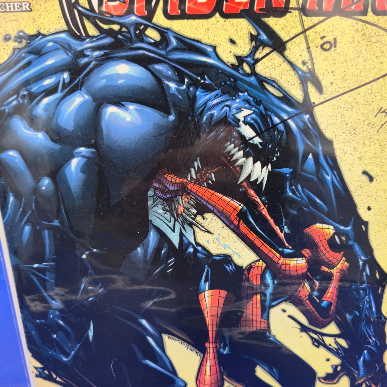 Spectacular Spider-Man #1 Signed by Paul Jenkins Limited Series Numbered 14/99