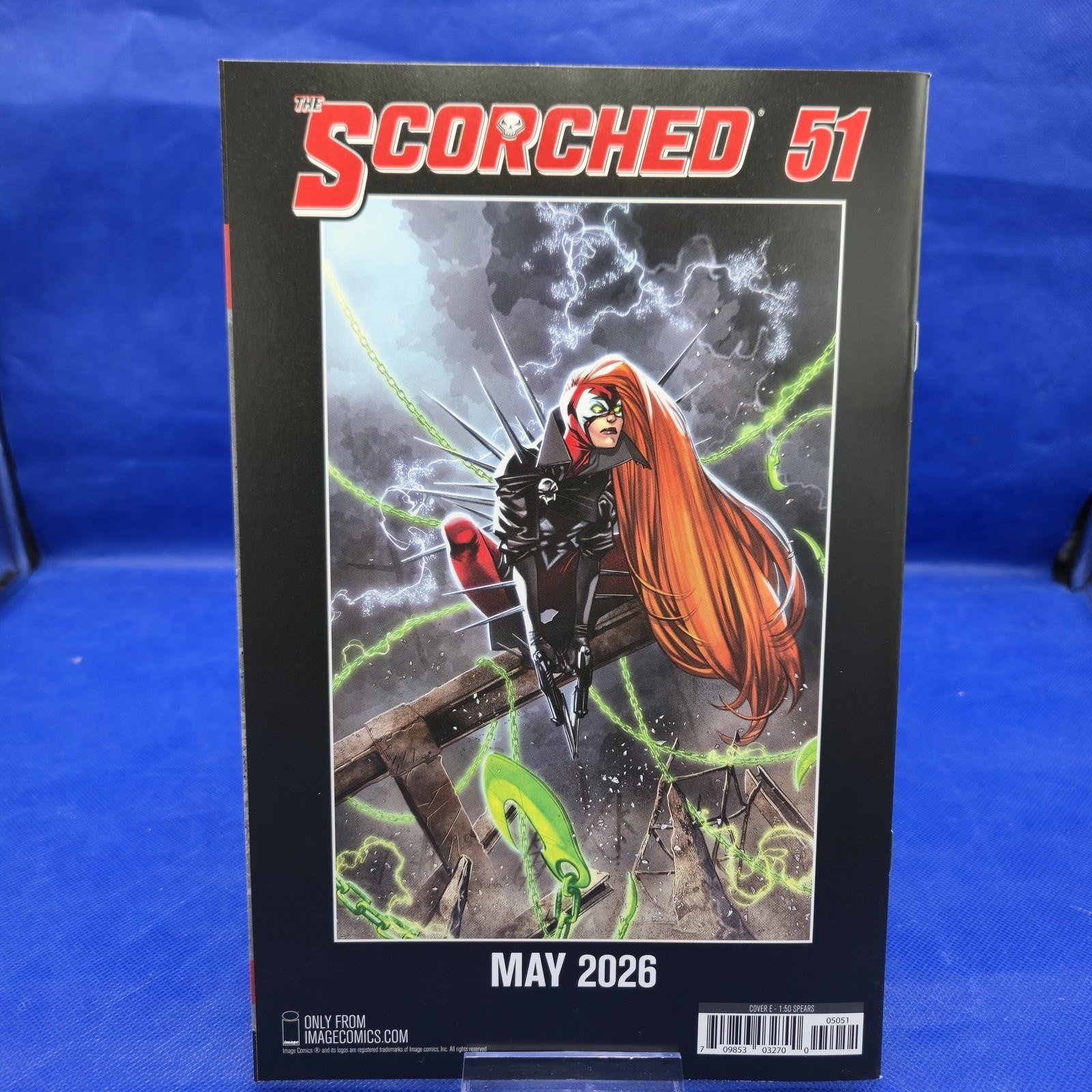 Scorched #50 Cover E Mark Spears 1:50 Spawn Image NM - Image 2