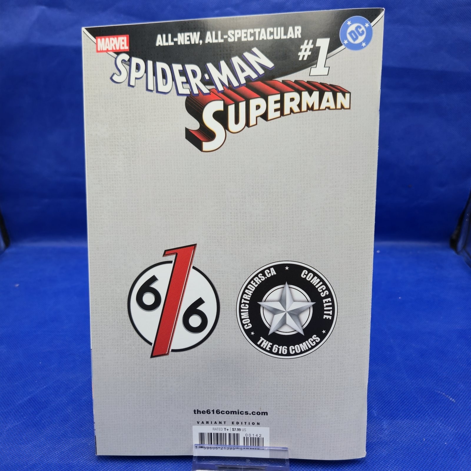 Marvel DC Spider-Man Superman #1 R B Silva Variant Crossover NM - Image 3