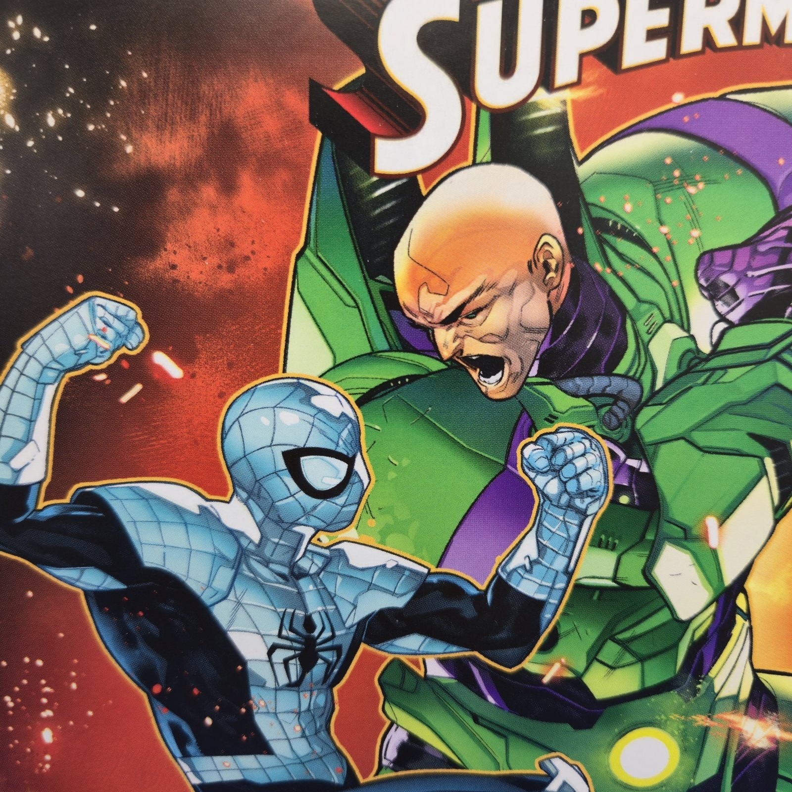 Marvel DC Spider-Man Superman #1 R B Silva Variant Crossover NM - Image 8