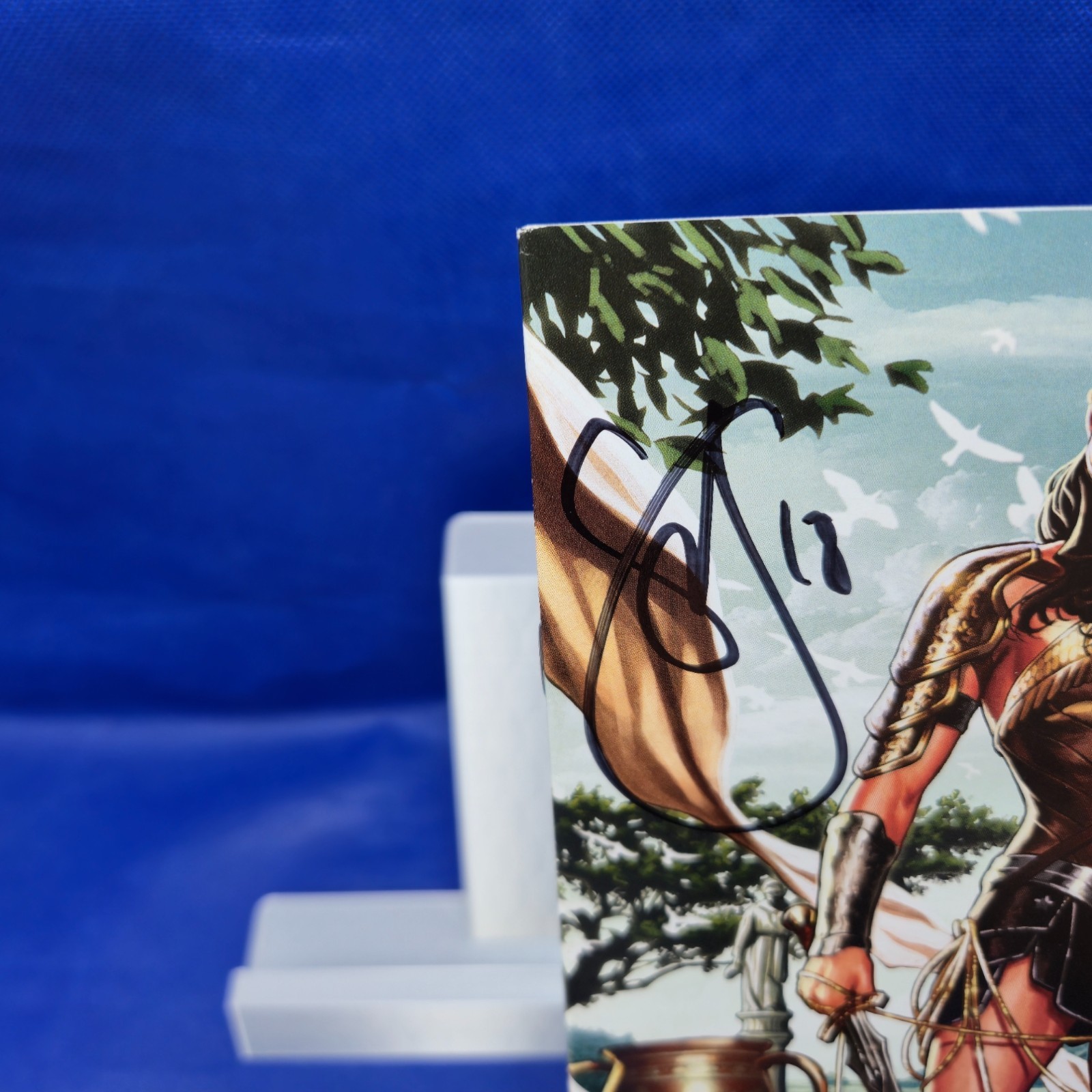 DF Justice League #1 CSA Exclusive Virgin Variant Signed Snyder & Brooks COA