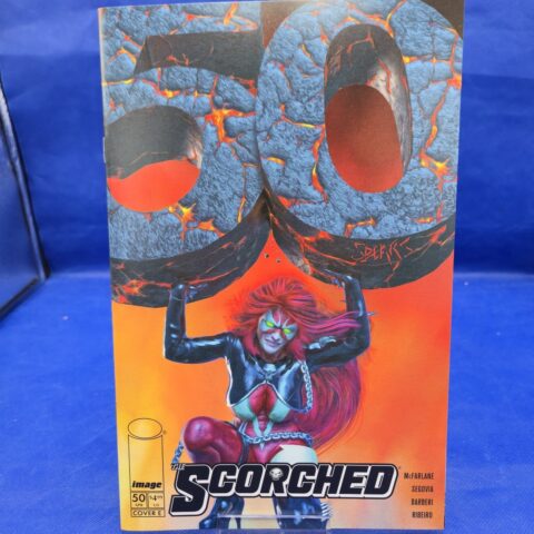 Scorched #50 Cover E Mark Spears 1:50 Spawn Image NM