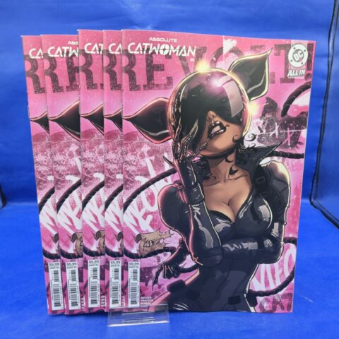 Absolute Catwoman #1 Cover C Kaare Andrews Card Stock LOT OF 5 DC 2026 NM